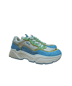 SNEAKER BRILLOS AZUL