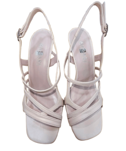 SANDALIA TIRAS PIEL ROSA ONLYE - Imagen 3