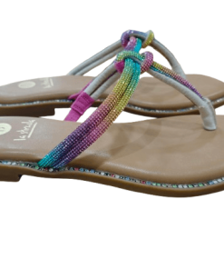 SANDALIA BRILLO MULTICOLOR