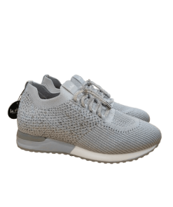 SNEAKER GRIS BRILLO - Imagen 2