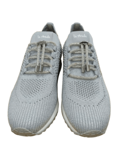 SNEAKER GRIS BRILLO - Imagen 3