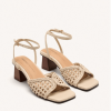 BURNSIDE SANDALIA PIEL TRENZADA BLANCO ROTO Calzados Quesada (SKU 10299)
