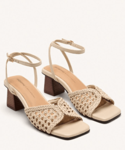 BURNSIDE SANDALIA PIEL TRENZADA BLANCO ROTO Calzados Quesada (SKU 10299)