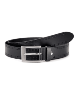 Cinturón Piel Ambolo Picado 30 mm Calzados Quesada (SKU 10377)