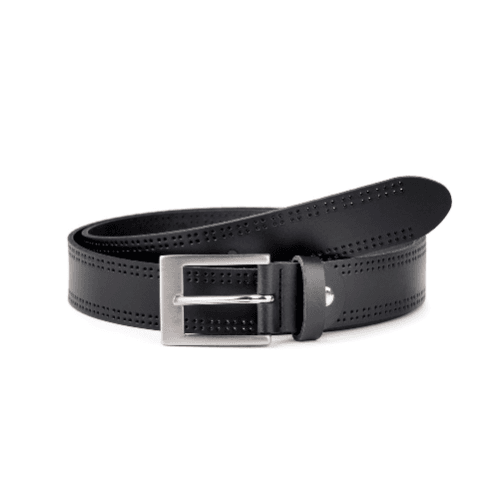 Cinturón Piel Ambolo Picado 30 mm Calzados Quesada (SKU 10377)