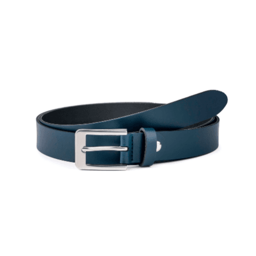 CINTURON PIEL AZUL Calzados Quesada (SKU 10374)