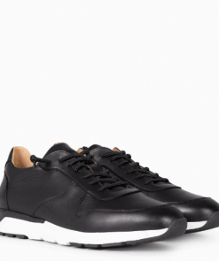 DEPORTIVA PIEL NEGRO CORTES Calzados Quesada (SKU 10109)
