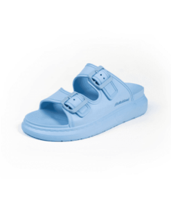 SANDALIA 2 HEBILLAS CIELO Calzados Quesada (SKU 10459)