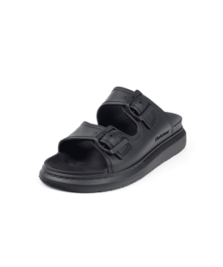 SANDALIA 2 HEBILLAS NEGRO Calzados Quesada (SKU 10588)