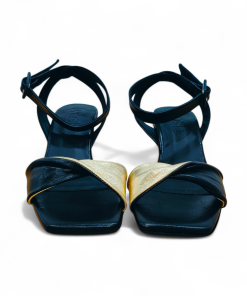 Alternative view of SANDALIA NEGRO ORO