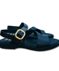 SANDALIA PLANA NEGRA Calzados Quesada (SKU 10930)