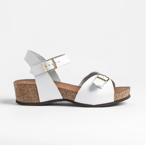 SANDALIA CUÑA BLANCA Calzados Quesada (SKU 11043)