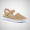 SANDALIA VELCRO CAMEL Calzados Quesada (SKU 11038)
