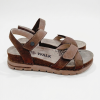 SANDALIA VELCRO MARRON Calzados Quesada (SKU 11015)