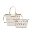 BOLSO PERFORADO BEIGE