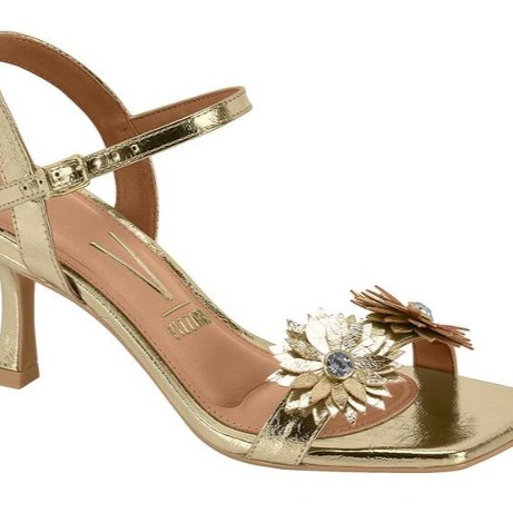 SANDALIA FLOR DORADA Calzados Quesada (SKU 11153)