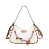 BOLSO BLANCO CUERO ACCESORIOS Calzados Quesada (SKU 11118)